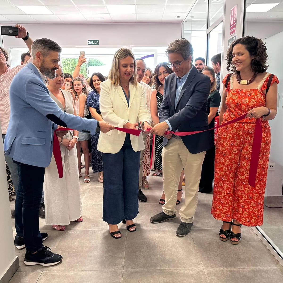 Foto de inauguracion Sede Murcia Fundacion ECCA Social