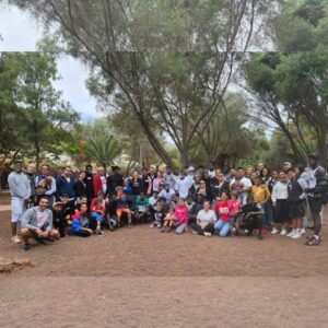 Grupo que participo en el encuentro intercultural