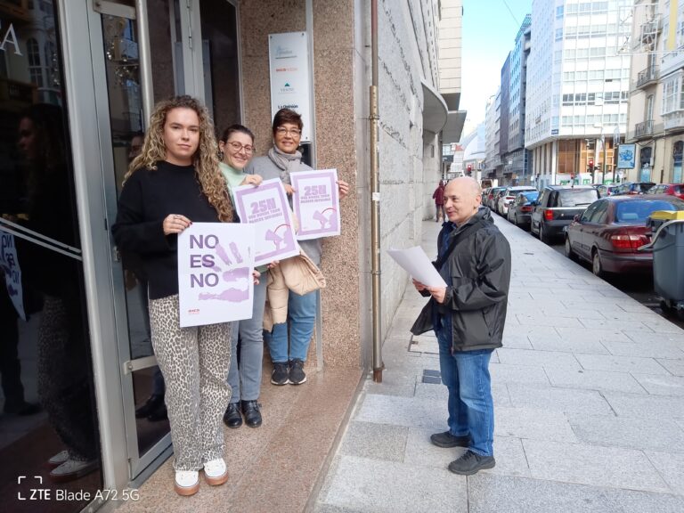 Lectura del Manifiesto 25N 2025 en A Coruña